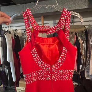 Red Prom Dress - size 8